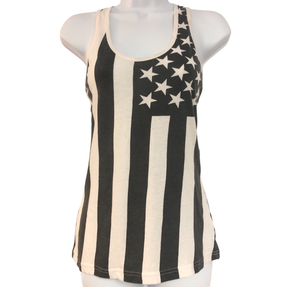 Surf Style American Flag Tank - Picture 1 of 5